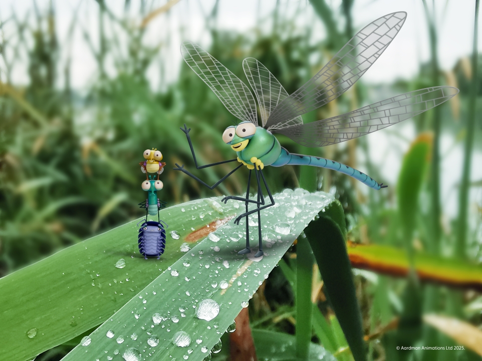 WWT Martin Mere partners with Aardman to launch Lloyd of the Flies Wetland Bug Hunt